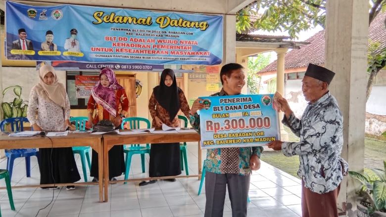 Penyaluran Bantuan Langsung Tunai (BLT-DD) Periode Oktober s/d Desember Tahun 2022