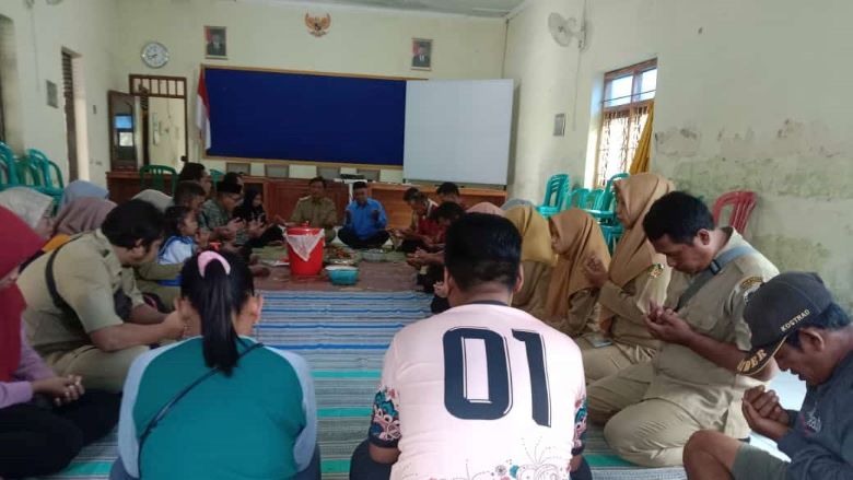 Awali Kerja di Tahun 2023, Pemdes Gelar Doa dan Makan Bersama