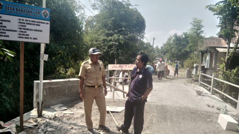 Rehab Jembatan Desa, Salah Satu Manfaat Dana Desa
