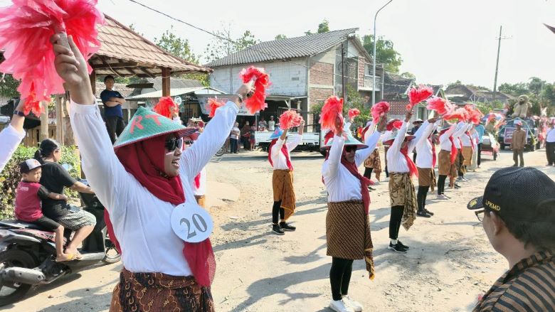 Semarak Pawai Budaya Dalam Rangka HUT RI Ke-78 Desa Babadan Lor Tahun 2023