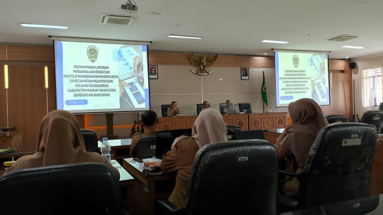 Penyelenggaraan Nama Rupa Bumi di Kecamatan Mejayan dan Kecamatan Balerejo